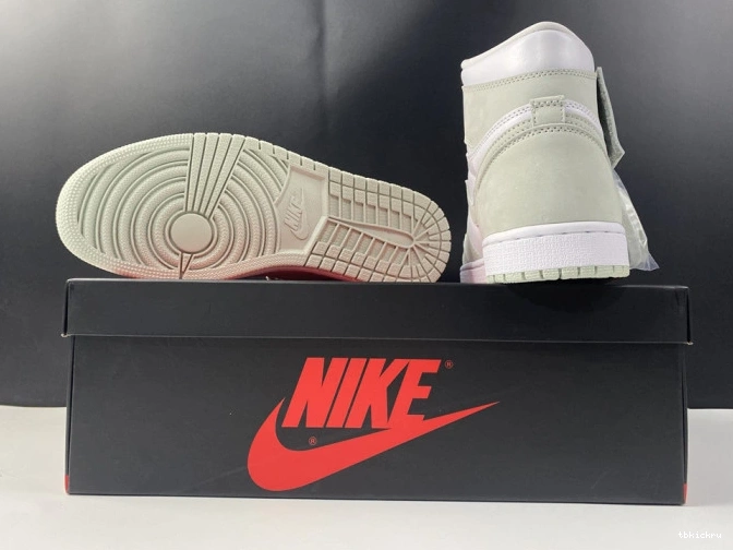 Rep TBkick Jordan Air Seafoam 1 OG High CD0461-002 0715